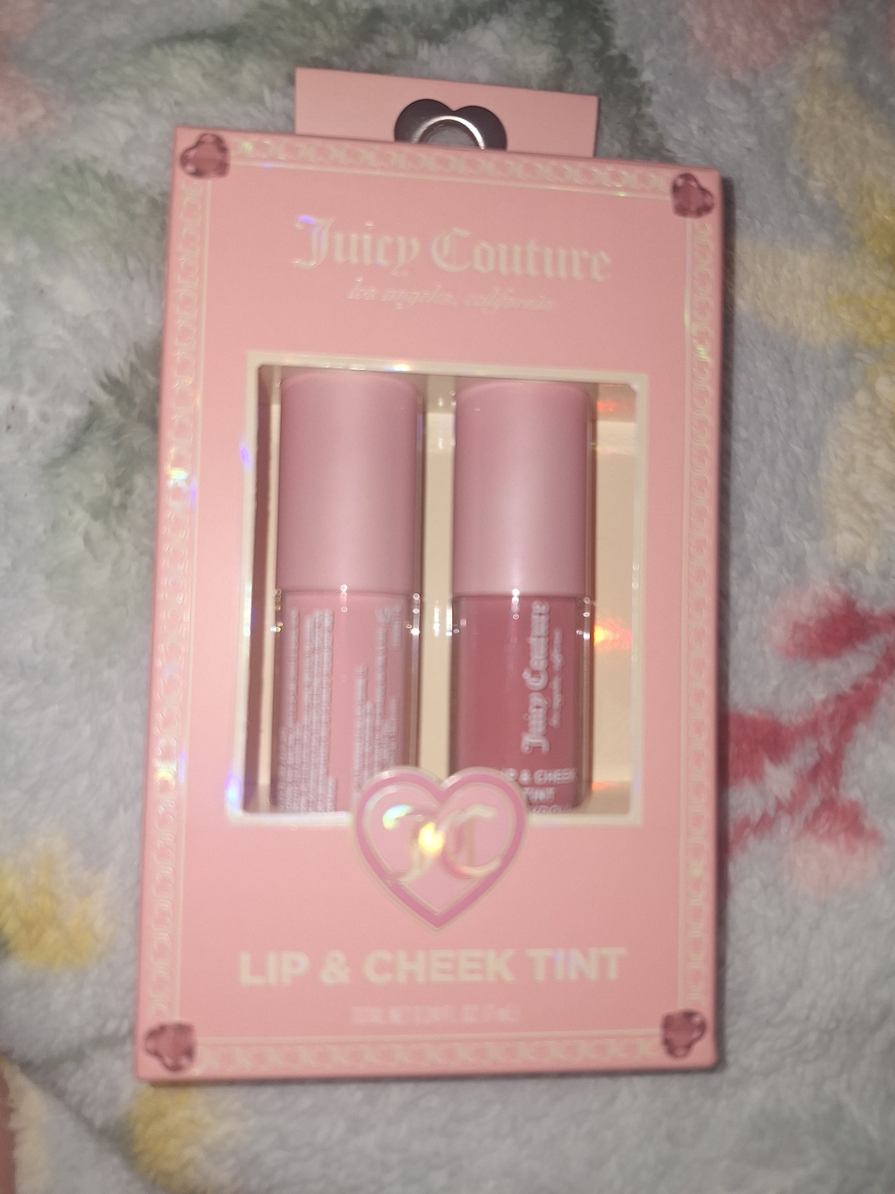 Juicy Couture Pink Lip & Cheek Tint Set - Soft Rose Duo